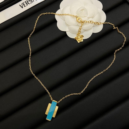 18K Vers Blue Gold Necklace