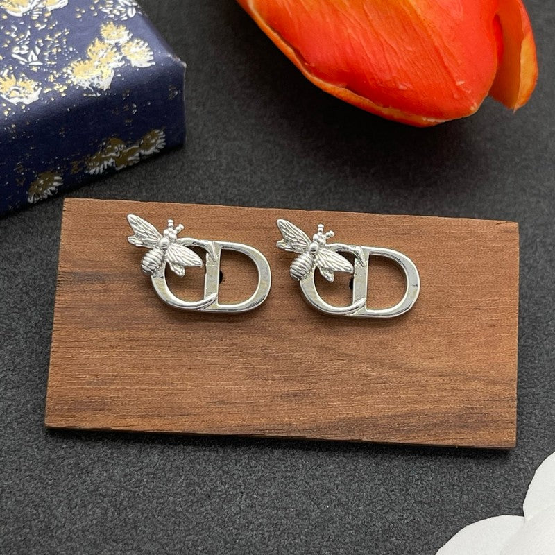 CD Bee Gold Earrings