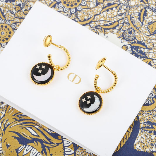 CD ROSE CELESTE Gold Earrings