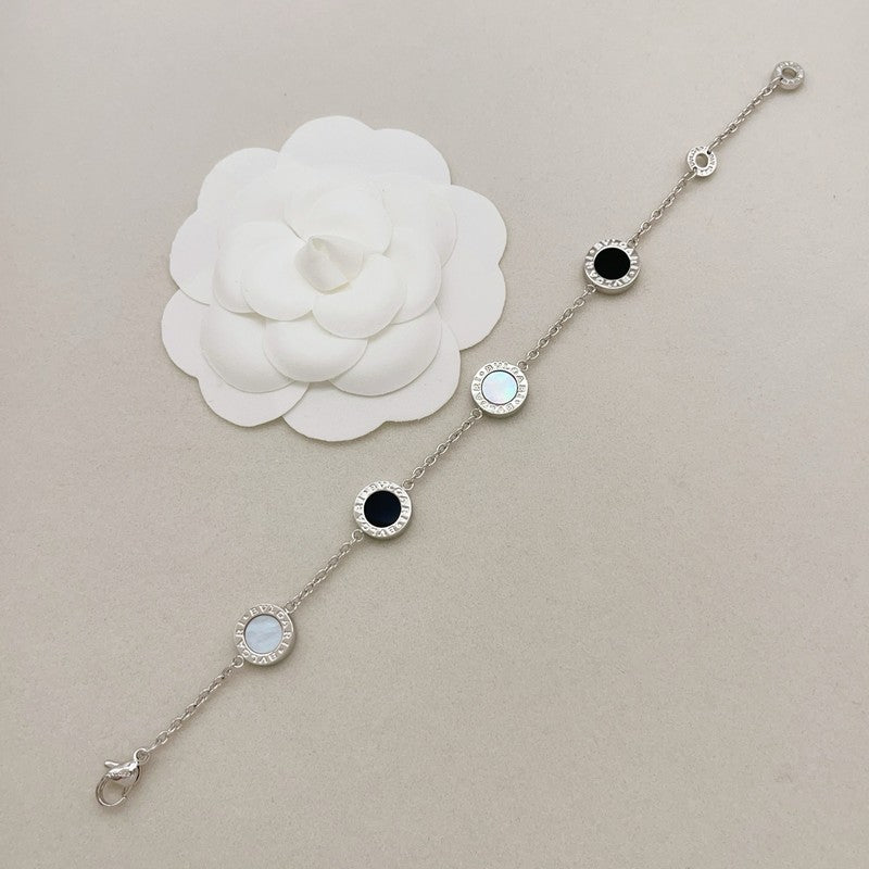 BVLG White Gold Bracelet