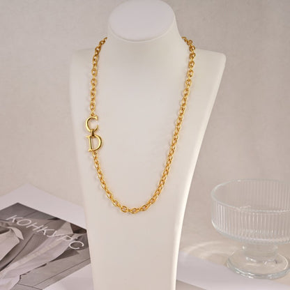 CD 30 Montaigne Gold Chain Necklace