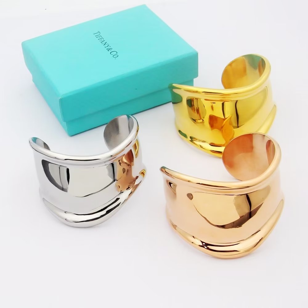 Tiffany Elsa Peretti Small Bone Cuff Bracelet