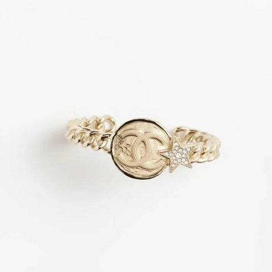 CC Diamond Star Cuff Bracelet