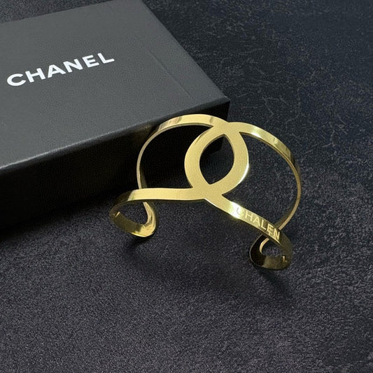 CC Gold Cuff Bracelet