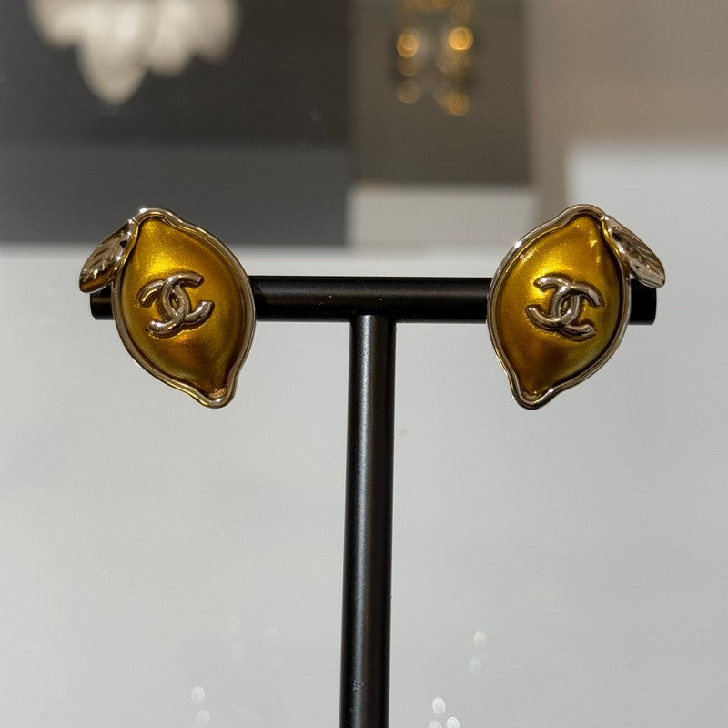 CC 26P Lemon Gold Earrings