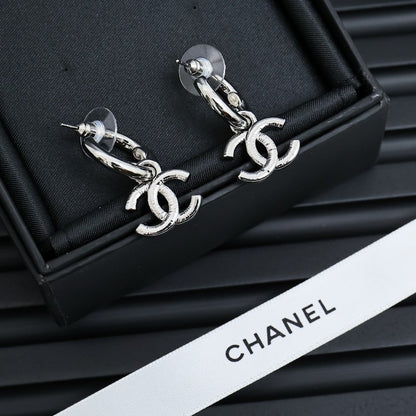 CC 25S Black Gold Diamond Earrings