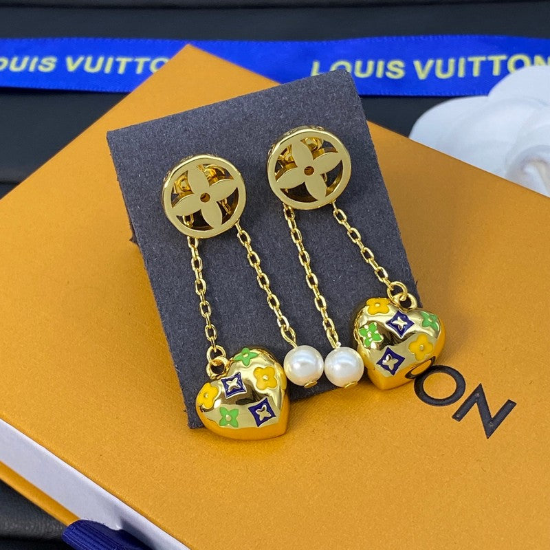 Louis Blossom Long Earrings