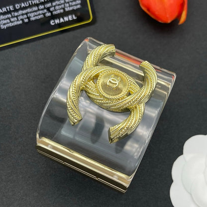 CC Gold Transparent Resin Bracelet