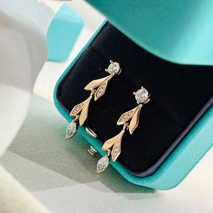 Tiff Victoria Vine Convertible Drop Earrings