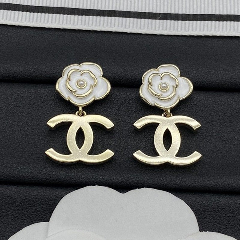 CC Camellia Earrings