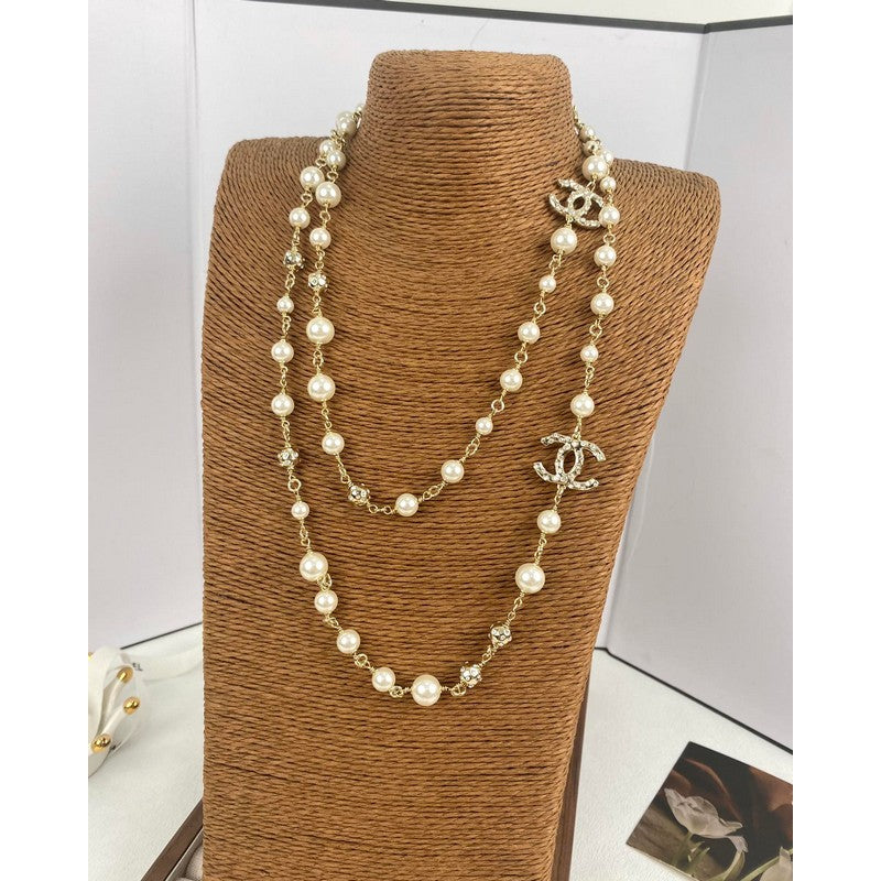 CC 26C Pearl Long Necklace