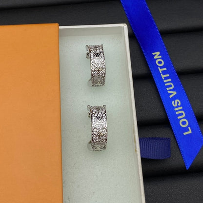 Louis White Gold Diamond Earrings