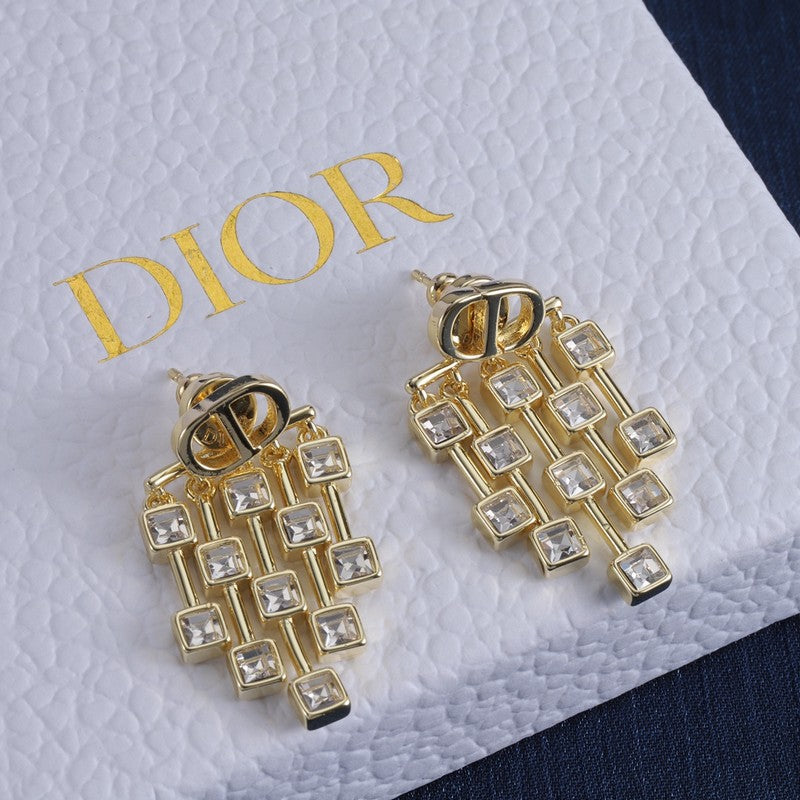 CD Crystal Earrings