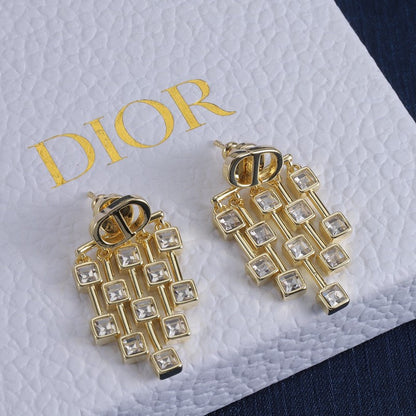 CD Crystal Earrings
