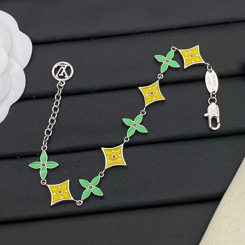 Louis Yellow & Green Blossom Bracelet