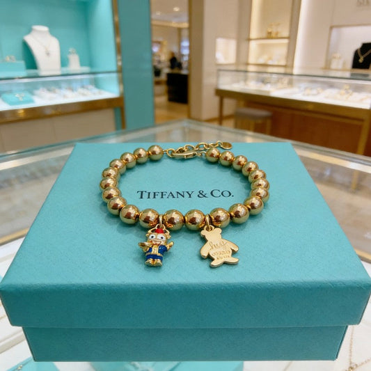Return to Tiffany Tag Gold Bracelet