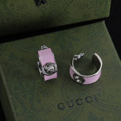 GG Color Enamel Earrings
