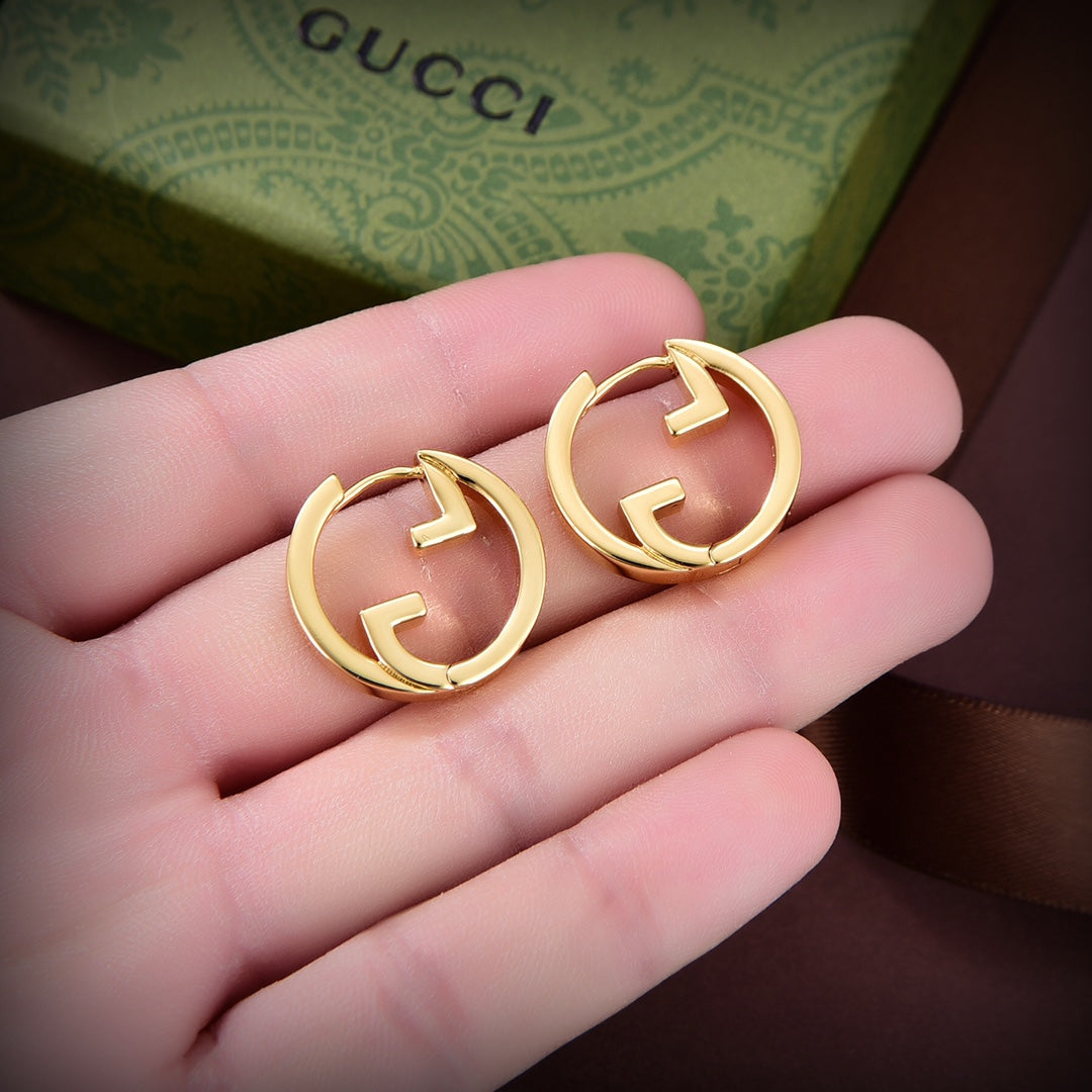 GG Hollow Earrings
