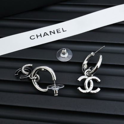 CC 25S Black Gold Diamond Earrings