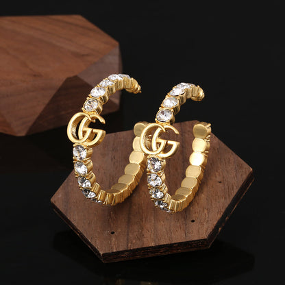GG Circle Earrings