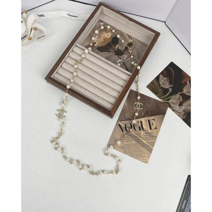 CC 26C Pearl Long Necklace