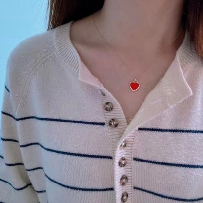 Tiff Heart Necklace
