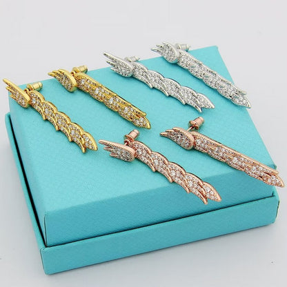 Tiff Bird on a Rock by Tiffany Drop Earrings