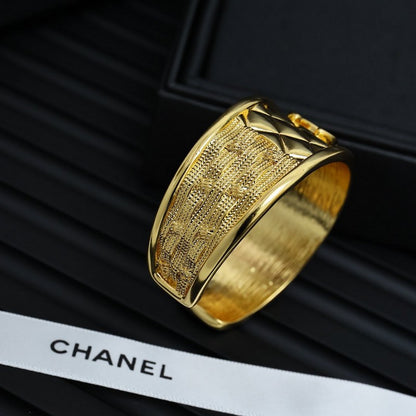 CC 2025 Vintage Wide Cuff Bracelet