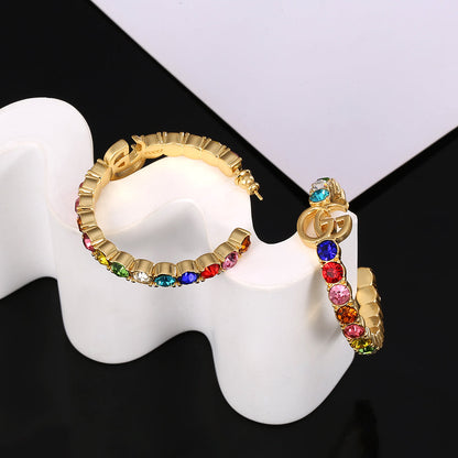 GG Circle Earrings