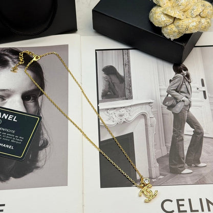 CC 26P Diamond Gold Necklace