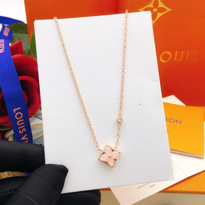 Louis Pink Blossom Necklace