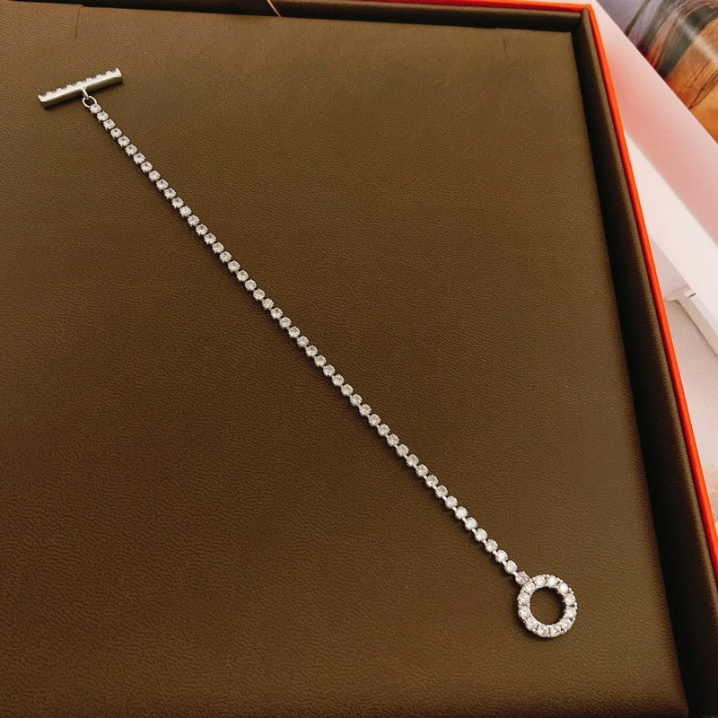Herm Diamond Chain Bracelet