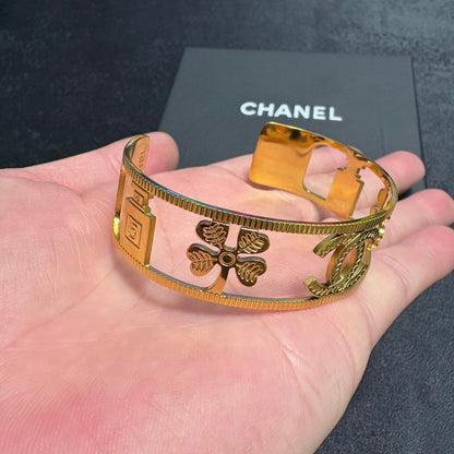 CC Clover Wide Bracelet