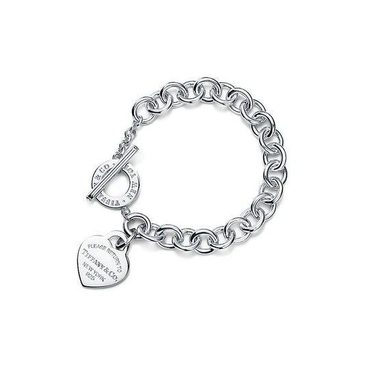 Return to Tiffany Heart Tag Toggle Bracelet