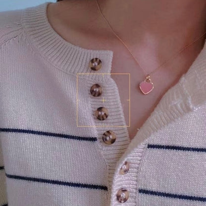 Tiff Heart Necklace