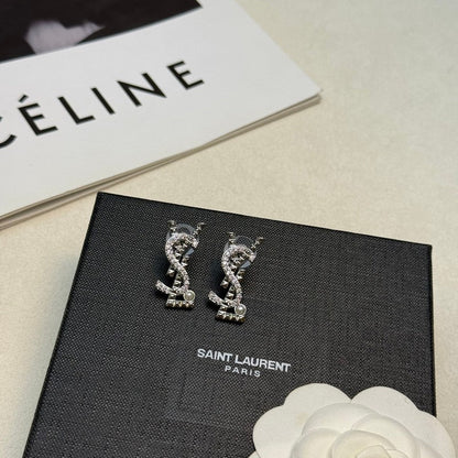 Saint Gold Diamond Earrings