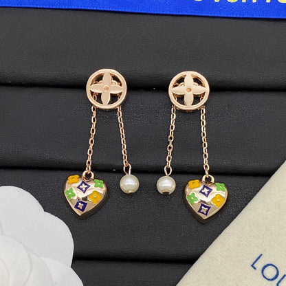 Louis Blossom Long Earrings