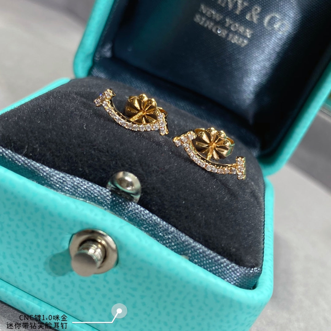 Tiff Smile Diamonds Earrings