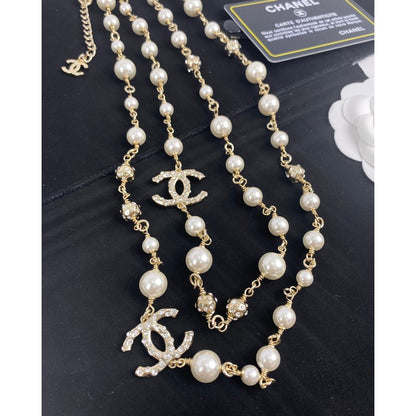 CC 26C Pearl Long Necklace
