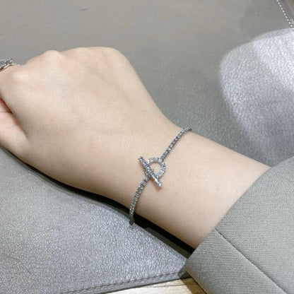Herm Diamond Chain Bracelet