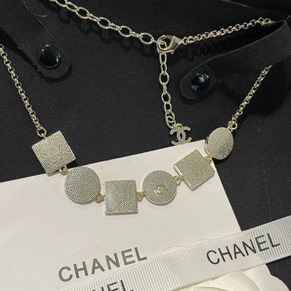 CC Color Logo Choker Necklace
