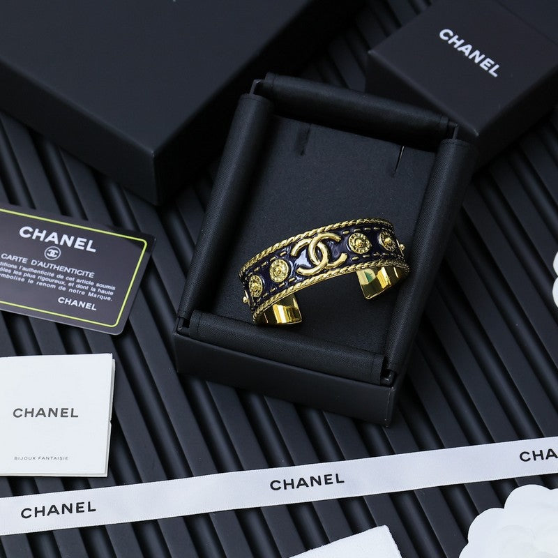 CC Denim Blue Gold Bracelet