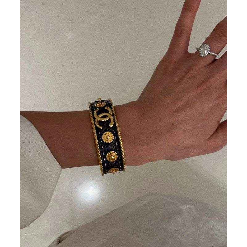 CC Denim Blue Gold Bracelet