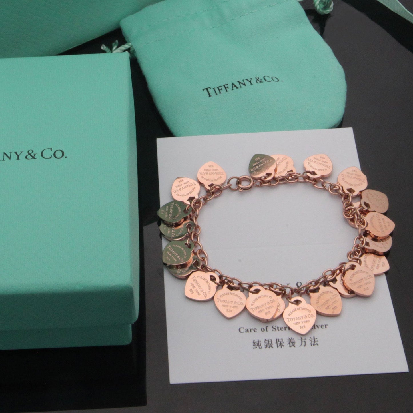 Tiffany Heart Tag Bracelet