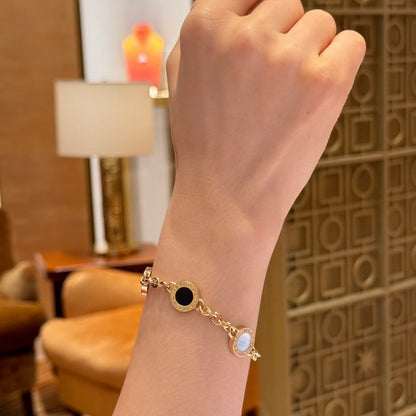 BVLG White Gold Bracelet