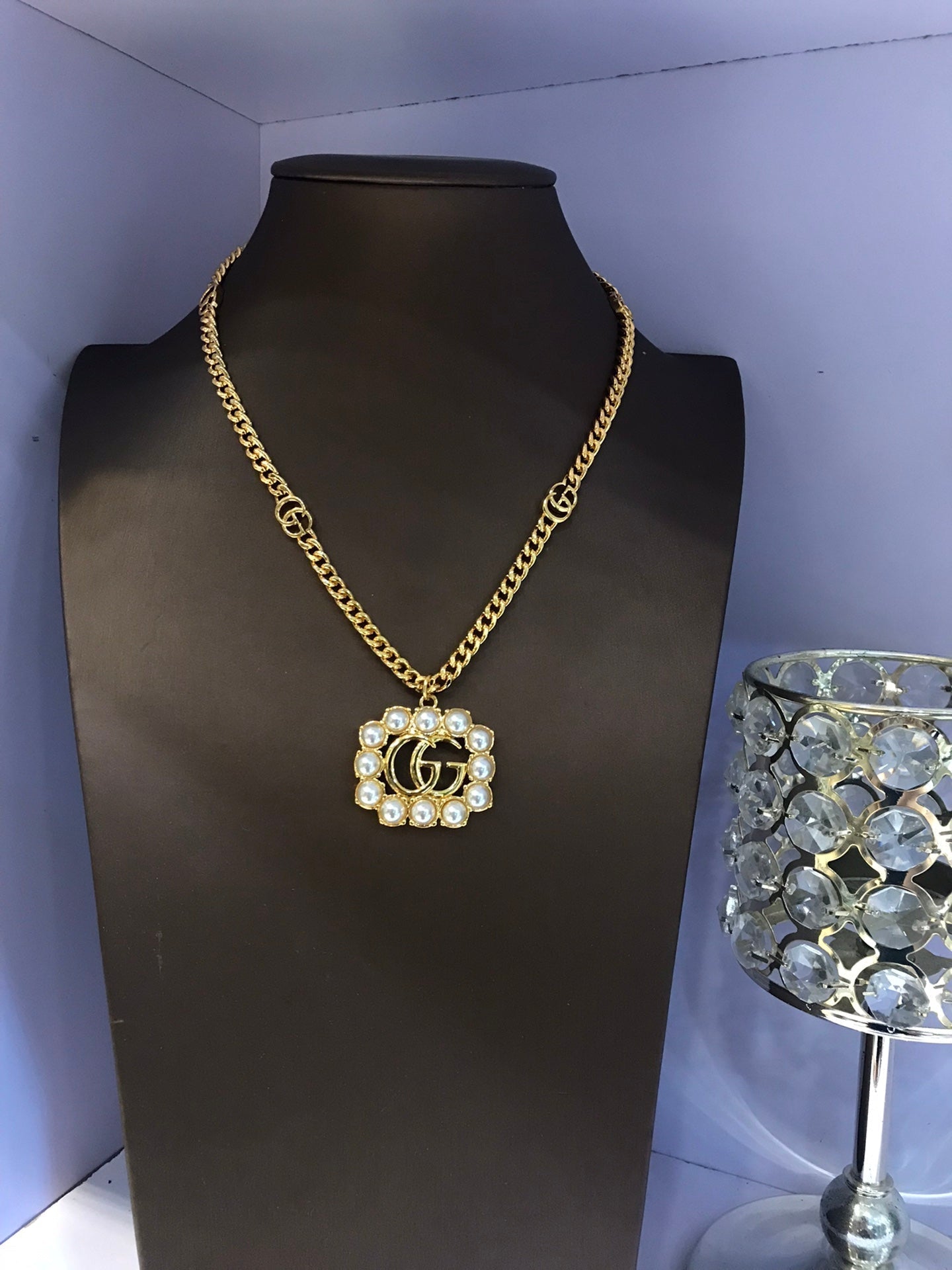 GG Pearl GG Necklace