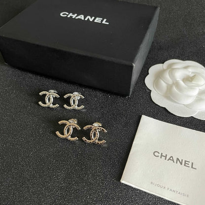 CC Vintage Gold Earrings